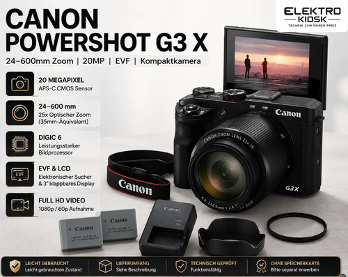 Canon powershot g3x - powershot, fotocamera