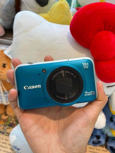 Canon powershot sx220 - canon, blu