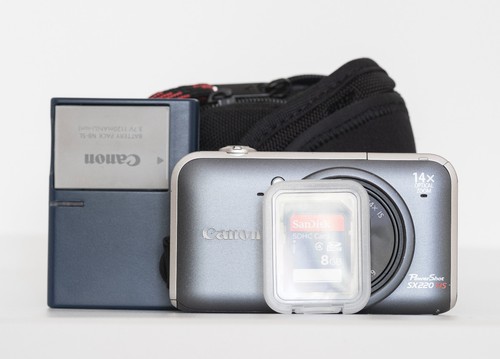 Canon powershot sx220 1 - canon, 12,1